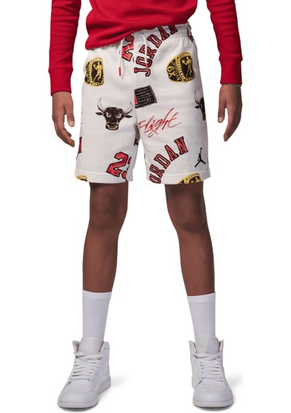 Jordan Mj Essentıals Ft Aop Short Şort Çocuk Şort 95D065-782