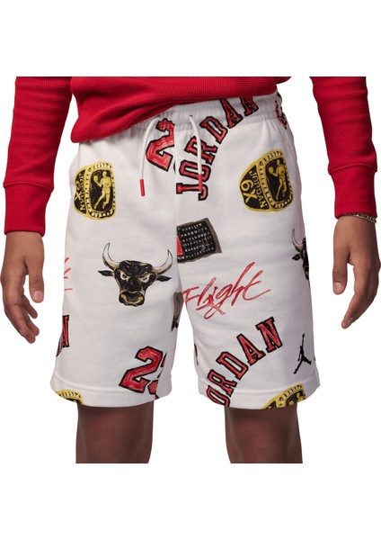 Jordan Mj Essentıals Ft Aop Short Şort Çocuk Şort 95D065-782