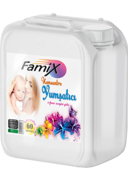 Famix Çamaşır Yumuşatıcı 4 Lt