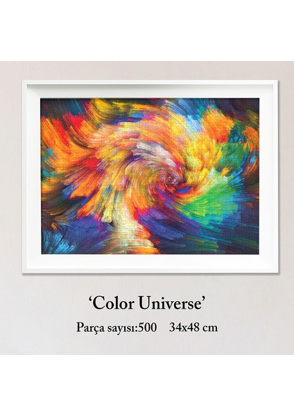 Color Universe 500 Parça Puzzle