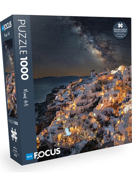 1000 Parça Puzzle - Santorını
