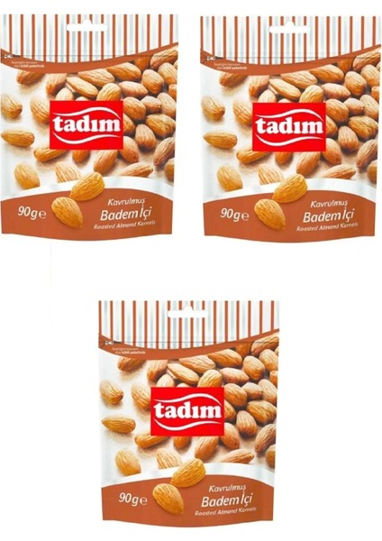 Kavrulmuş Badem Içi 90 gr x 3 Adet