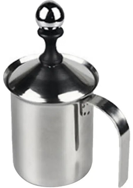 400ML Paslanmaz Çelik Süt Köpürtücü Çift Örgü Süt Kreması Süt Köpüğü (Yurt Dışından)