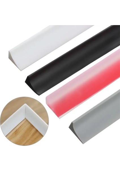 Gri Tarzı 50CM 1 Adet Kendinden Yapışkanlı Silikon Su Tutma Şeridi Banyo Su Stoperi Bükülebilir Kapı Alt Sızdırmazlık Şeridi Duş Baraj Bariyeri (Yurt Dışından) fiyatları