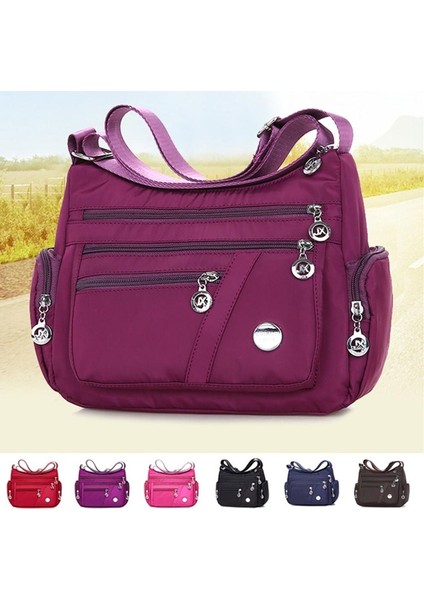 NO.886901 Style 2022 Moda Kadın Omuz Askılı Çanta Naylon Oxford Hafif Su Geçirmez Fermuar Paketi Büyük Kapasiteli Seyahat Crossbody Çanta (Yurt Dışından) modelleri