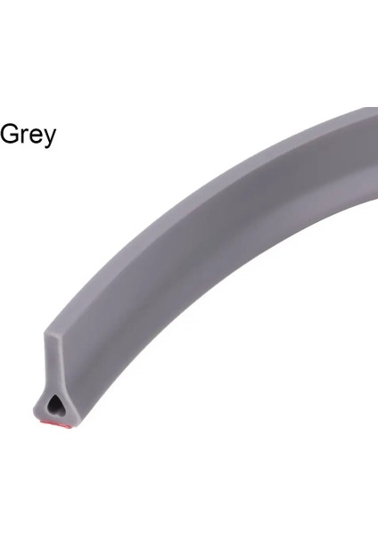 Gri Tarzı Kendinden Yapışkanlı Silikon Banyo Su Durdurucu Tutma Şeridi Bükülebilir Banyo Kapısı Çamaşır Makinesi Duş Barajı Bariyeri Kaymaz (Yurt Dışından)