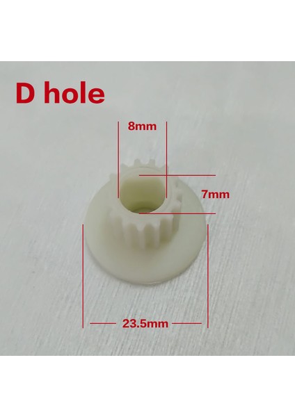 Ekmek Makinesi Aksesuarları 15T Kayış Dişlisi, Ekmek Makinesinin Küçük Kayışlı Tekerlek Motor Tekerleklerinin Tüm Modellerine Uygulanabilir (Yurt Dışından)