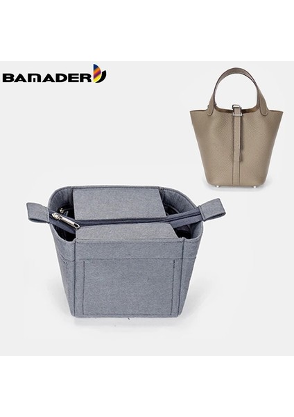B.rice.m Stili Bamader Çanta Astarı Kadın Çantaları Için Uygun Kapaklı Keçe Kumaş Ekleme Seyahat Kozmetik Çantası Çantada Saklama Torbasını Organize Et (Yurt Dışından)
