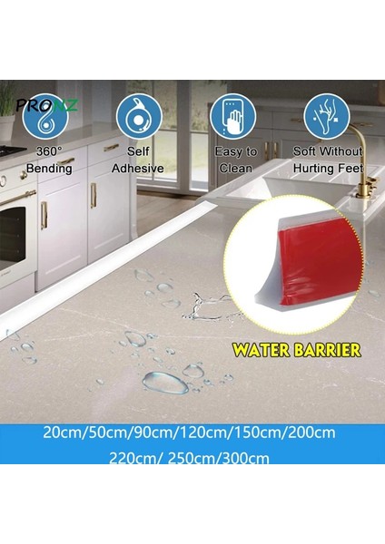 Yarı Saydam Stil 120CM Banyo Su Durdurucu Su Tutma Şeridi Bükülebilir Banyo Kapısı Çamaşır Makinesi Duş Eşiği Kuru ve Islak Ayırma (Yurt Dışından) indirimleri