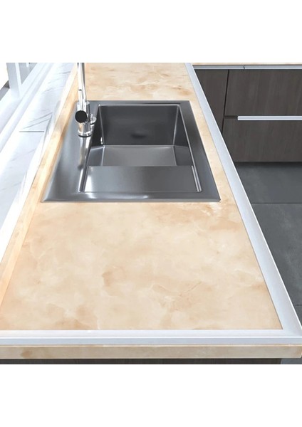 Beyaz Stil 100CM Mutfak Lavabosu Su Durdurucu Engelleyici Duş Banyo Kuru Islak Ayırma Taşma Bariyeri Kauçuk Kendinden Yapışkanlı Su Tutma Şeridi (Yurt Dışından) modelleri