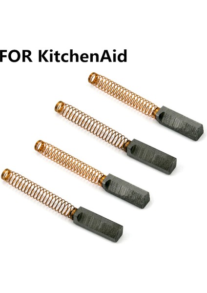 Kitchenaid Mikserler Için Karbon Fırça Motor Motor Fırçaları 4K45 4ksm 5K45 5ksm 5kpm KS1M KSM150 KSM100 KSM103 KSM110 (Yurt Dışından)