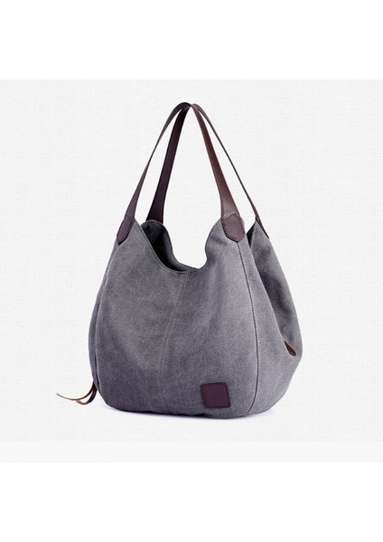 Bej Tarzı Yogodlns Fashion Women's Handbag Cute Girl Tote Bag Leisure Bag Lady Canvas Bag Modern Handbag (Yurt Dışından) fiyatları