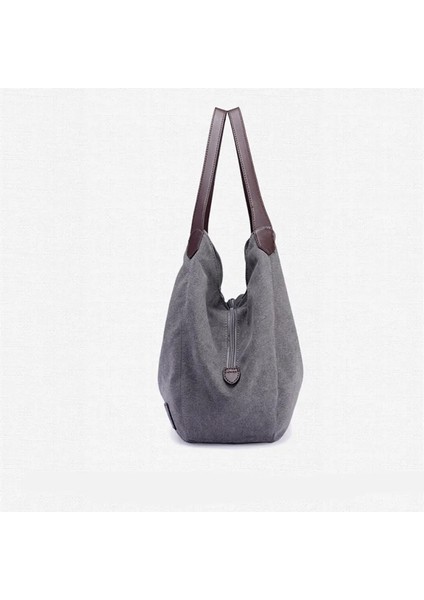 Bej Tarzı Yogodlns Fashion Women's Handbag Cute Girl Tote Bag Leisure Bag Lady Canvas Bag Modern Handbag (Yurt Dışından) indirimleri