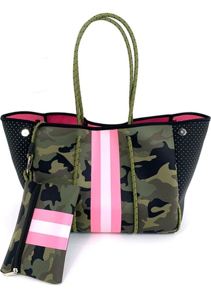 Koyu Gri Tarzı Moda Ispanya Kadın Lüks Tote Çanta Büyük Neopren Omuz Çantası Hafif Bolsas Kadın Seyahat Plaj Tatili Yüksek Li Çanta (Yurt Dışından) fiyatları