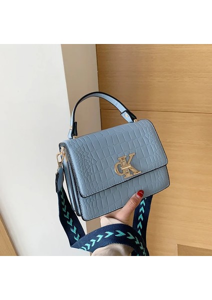 Yeşil Stil 20CM 14CM 7cm Tasarımcı Çantaları Womeopular Için Düz Renk Crossbody Çanta Kız Taş Desenli Küçük Çantalar Bayan Çantaları ve Çantaları (Yurt Dışından) fiyatları