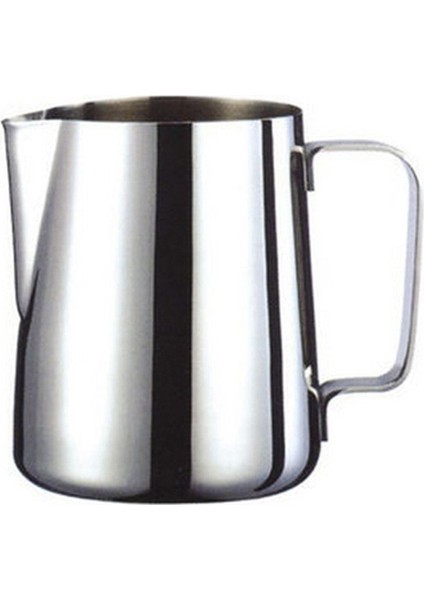 Gümüş Tarzı 200ML Süt Sürahisi Süt Sürahi Paslanmaz Çelik Süt Köpürtücü El Sanatları Için Süt Kaseleri Kahve Latte Süt Köpürtme Sürahi Latte Sanatı (200ML) (Yurt Dışından)