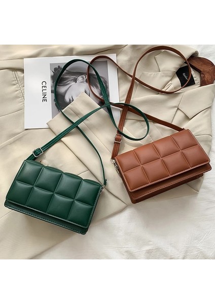 Gümüş Tarzı 20.5X7X12 cm Olid Renk Moda Omuz Çantaları Kadın Seyahat Çapraz Vücut Çanta Örgü Kadınlar Için Küçük Pu Deri Crossbody Çanta (Yurt Dışından) fiyatları