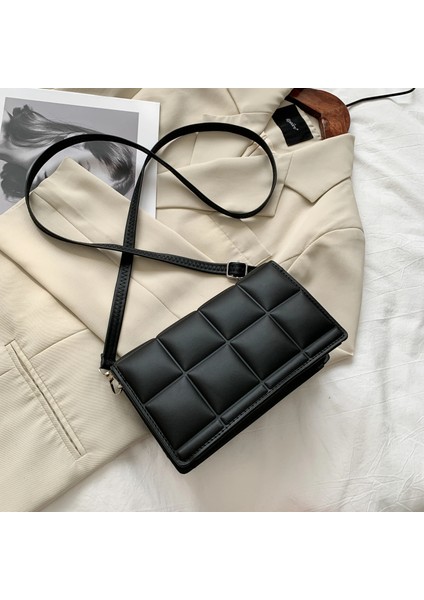 Gümüş Tarzı 20.5X7X12 cm Olid Renk Moda Omuz Çantaları Kadın Seyahat Çapraz Vücut Çanta Örgü Kadınlar Için Küçük Pu Deri Crossbody Çanta (Yurt Dışından) fırsatları