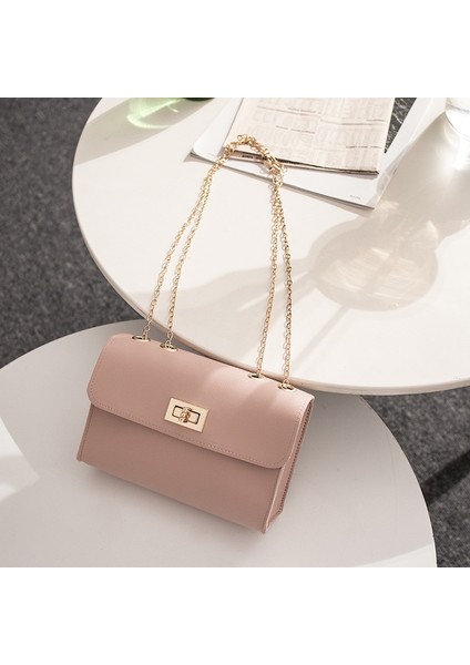 Stil C-Pembe Stili New Fashion Women Bag Over The Shoulder Small Flap Crossbody Bags Messenger Bag For Girl Handbag Ladies Phone Purse Bolso Mujer (Yurt Dışından)