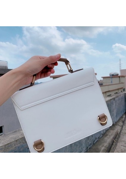 Beyaz Stil Houzhou Lolita Kawaii Omuz Çantası Kadın Jk Çanta Kadın Pembe Messenger Crossbody Harajuku Tasarımcı Japon (Yurt Dışından) fırsatları