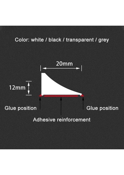 Beyaz Stil 180CM 6 Renk Silikon Banyo Su Tutma Şeridi Kaymaz Kuru Islak Ayırma Duş Barajı Sel Bariyeri Kapı Alt Sızdırmazlık Şeridi (Yurt Dışından) indirimleri