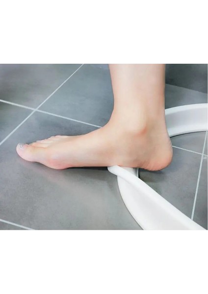 Gri Stil 50CM Silikon Banyo Su Durdurucu Engelleyici Duş Barajı Kuru ve Islak Ayırma Gelgit Bariyeri Kendinden Yapışkanlı Su Bariyerleri Sızdırmazlık Şeridi (Yurt Dışından) fırsatları