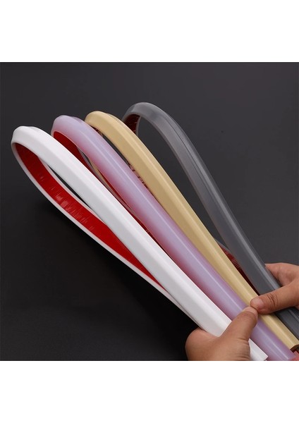 Kahverengi Tarzı 30CM Kuru ve Islak Ayırma Banyo Su Durdurucu Bölme Taşkın Bariyeri Kauçuk Baraj Silikon Su Engelleyici Kaymaz Sızdırmazlık Şeridi (Yurt Dışından)