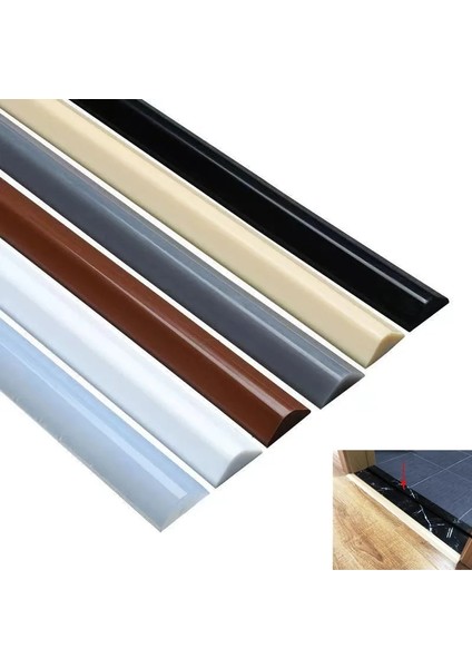 Sarı Stil 150CM Çok Boyutlu Kauçuk Banyo Su Durdurucu Kuru ve Islak Ayırma Taşkın Bariyeri Duş Baraj Kapısı Alt Sızdırmazlık Şeridi Koruma Engelleyici (Yurt Dışından)