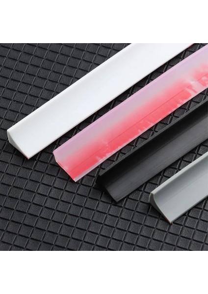 Şeffaf Stil 200CM Çok Boyutlu Renkli Silikon Banyo Su Tutma Şeridi Çamaşır Makinesi Havzası Soba Kuru ve Islak Ayırma Duş Barajı Bariyeri (Yurt Dışından) fiyatları