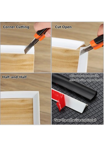 Gri Tarzı 200CM ve Islak Ayırma Duş Barajı Sel Bariyeri Kendinden Yapışkanlı Su Durdurucu Kapı Alt Sızdırmazlık Bandı Su Tutma Bandı (Yurt Dışından) fırsatları