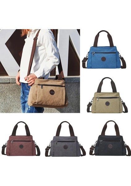 Yeşil Stil Kadın Çanta Çanta Crossbody Kanvas Çanta Woma Için Big Bag Kanvas Omuz Tote Bayan Çanta Bayan Tasarımcı Postacı Çantaları (Yurt Dışından) indirimleri