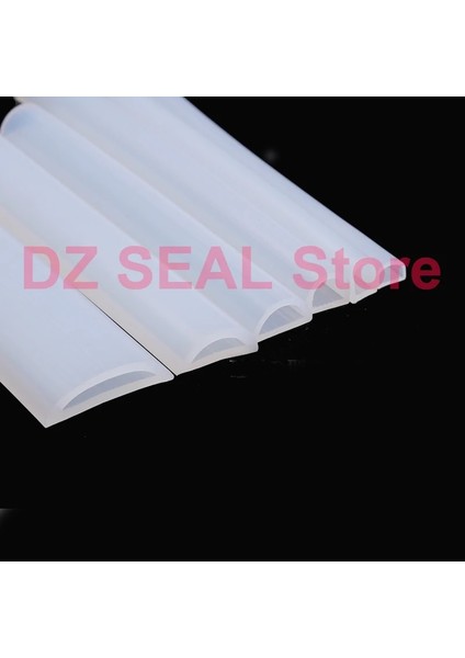 10X10MM Stili D Tipi Yarım Daire Biçimli Içi Boş Silikon Kauçuk Kapı Pencere Contası Sızdırmazlık Weatherstrip Banyo Su Tutma Şeridi (Yurt Dışından) fiyatları