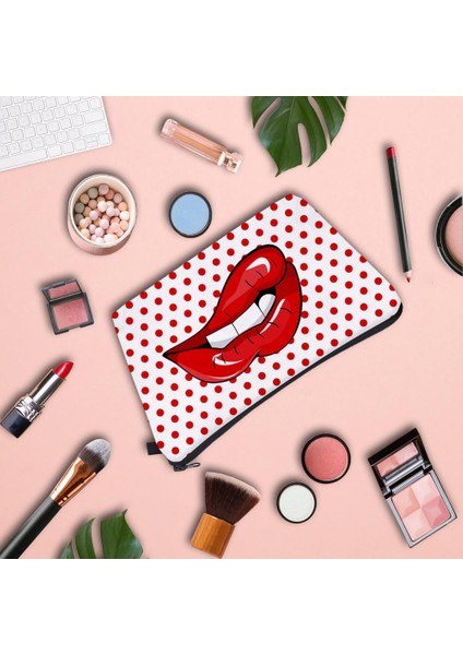 HZB798 Tarzı Jom Tokoy Makyaj Çantası Baskı Desenli Sevimli Organizatör Çanta Çantaları Seyahat Çantaları Kılıfı Kadın Kozmetik Çantası (Yurt Dışından) fırsatları