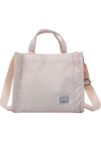 Pembe Tarzı Kadın Kadife Fermuarlı Omuz Çantası Küçük Pamuklu Kanvas Çanta Günlük Tote Kadın Eko Crossbody Çanta Eski Postacı Çantaları (Yurt Dışından) indirimleri