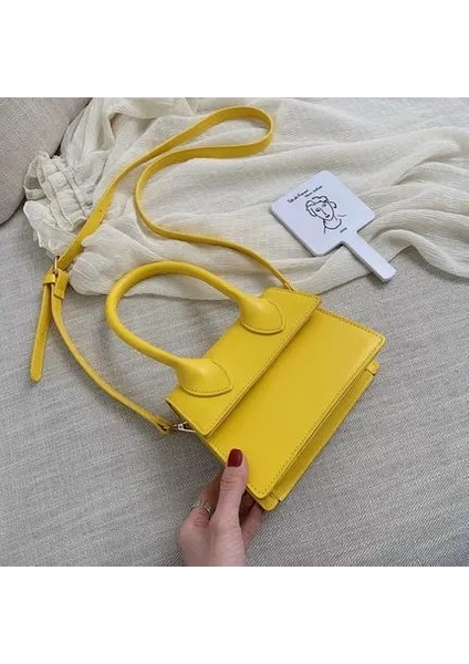 Deve Tarzı Mini Small Square Bag Fashion New Pu Leather Women's Handbag Crocodile Pattern Chain Shoulder Messenger Bags (Yurt Dışından)