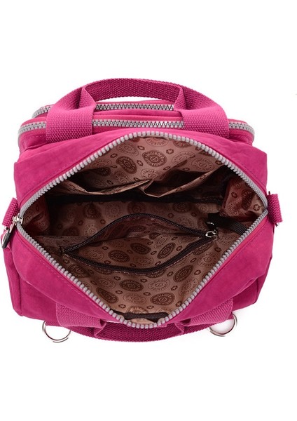 Meihong Tarzı Kadın Postacı Çantaları Debriyaj Kadın Çantaları Üç Fermuarlı Ana Çanta Kadın Ünlü S Tasarımcı Omuz Crossbody Çanta Ana Kesesi (Yurt Dışından) fiyatları