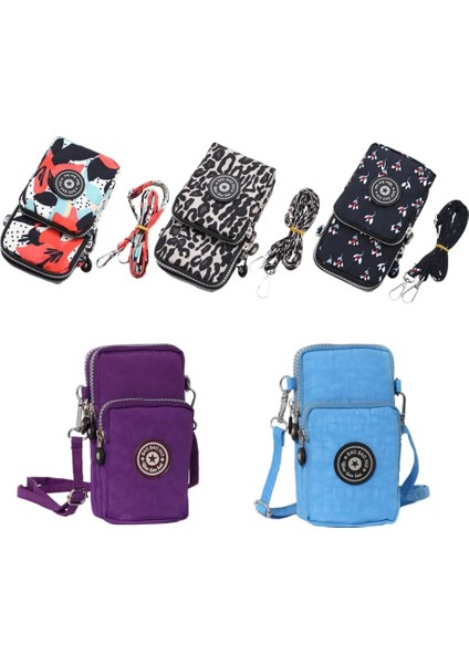 No.10 Tarzı Female Messenger Purse Lady Wallet New Rossbody Bag Woman Small Shoulder Bags Nylon Women Mobile Phone Bags Mini Bolso (Yurt Dışından) fiyatları