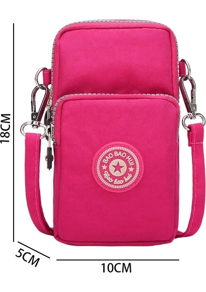 No.10 Tarzı Female Messenger Purse Lady Wallet New Rossbody Bag Woman Small Shoulder Bags Nylon Women Mobile Phone Bags Mini Bolso (Yurt Dışından) modelleri