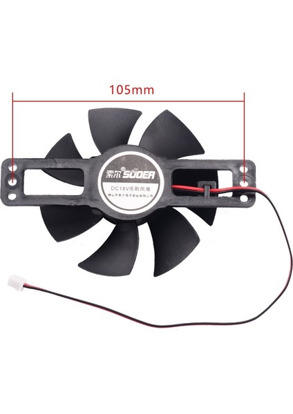 Evrensel Elektromanyetik Fırın Soğutma Fanı 18V Dc Fan Indüksiyon Ocak Soğutma Fanıelektromanyetik Fırın Aksesuarları (Yurt Dışından) fırsatları