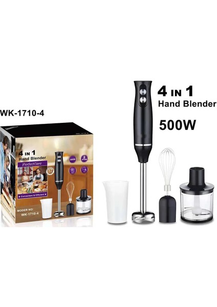 Siyah Stil Paslanmaz Çelik Elektrikli Blender Gıda Mikseri 4 In 1 Yüksek Performanslı Sebze Kıyma Makinesi Doğrayıcı Mutfak Çırpma Doğrayıcı Blender (Yurt Dışından)