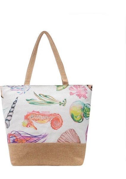 Siyah Stil Moda Katlanır Kadınlar Büyük Boy Çanta Tote Bayanlar Rahat Çiçek Baskı Tuval Grafiti Omuz Çantası Plaj Bolsa Feminina (Yurt Dışından) fırsatları