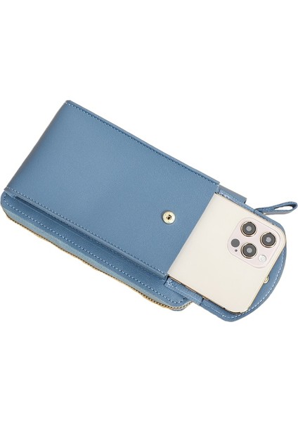 No.4 Tarzı Women Wallet Mobile Phone Bags Big Card Holders Wallet Handbag Purse Clutch Wallets Messenger Shoulder Bag Lady (Yurt Dışından)