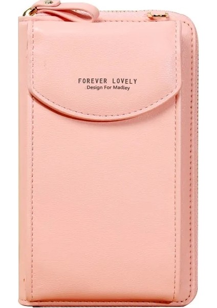 No.4 Tarzı Women Wallet Mobile Phone Bags Big Card Holders Wallet Handbag Purse Clutch Wallets Messenger Shoulder Bag Lady (Yurt Dışından)