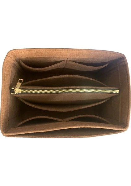 Siyah Stil Picotin-18 Için Picotin Organizatör Çanta Eklemek Için El Yapımı 3mm Keçe Tote Çanta Organizatör Cepler (Çıkarılabilir Kılıf Wmetal Zip) (Yurt Dışından)