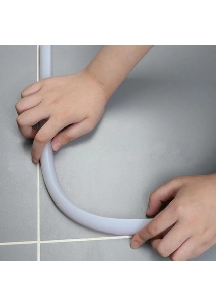 Net Stil 200CM Banyo Su Durdurucu Su Tutma Şeridi Bükülebilir Banyo Kapısı Çamaşır Makinesi Duş Eşiği Su Duş Baraj Bariyeri (Yurt Dışından)