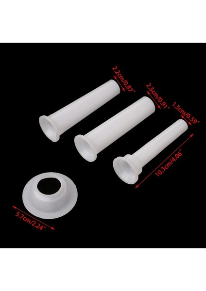 Muhafaza Kıyma Makinesi 19QE Için Evrensel Sosis Doldurma Tüpü Plastik Dolgular (Yurt Dışından)