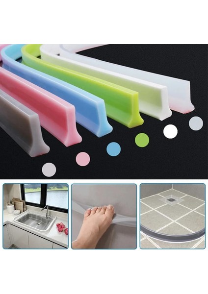 Kırmızı Stil 0,9 Milyon 30MM Yükseklik Banyo Su Durdurucu Su Bölmesi Kuru ve Islak Ayırma Taşkın Bariyeri Kauçuk Baraj Silikon Su Engelleyici Ince Stil (Yurt Dışından) fiyatları