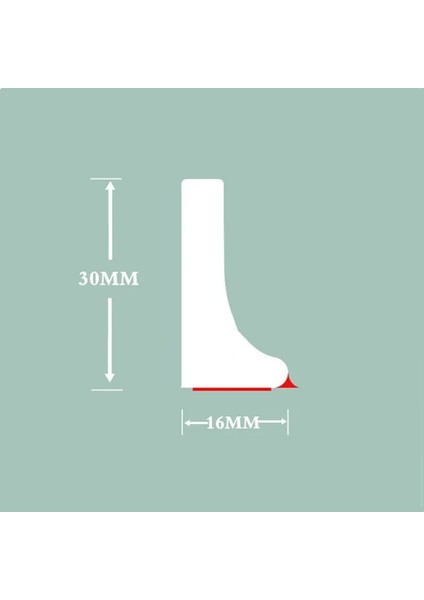 Beyaz Stil 50CM 1m Silikon Banyo Su Durdurucu Engelleyici Duş Barajı Kaymaz Kuru ve Islak Ayırma Taşkın Bariyeri Kapı Alt Sızdırmazlık Şeridi (Yurt Dışından)