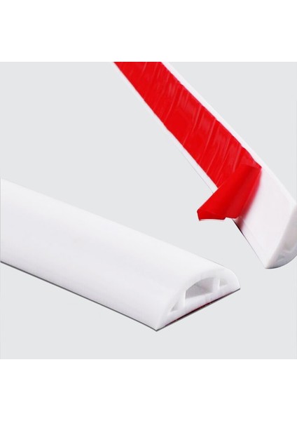 Siyah Stil 100CM Silikon Kauçuk Eşik Su Tutma Şeridi Mutfak Tuvalet Kapı Sızdırmazlığı Su Geçirmez Bölme Duş Eşik Barajı Bariyeri (Yurt Dışından) fiyatları