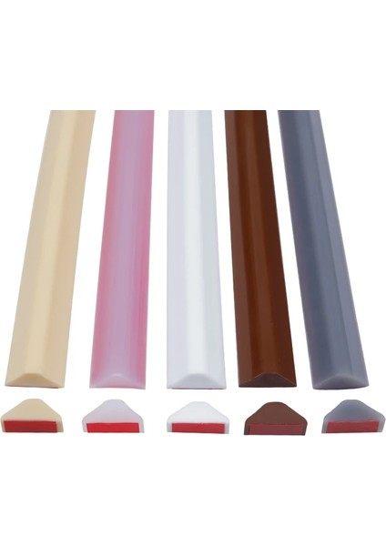 Stili Temizle Uzun 60CM 3m Silikon Banyo Su Durdurucu Engelleyici Şerit Kendinden Yapışkanlı Zemin Istinat Kapısı Bar Kuru ve Islak Ayırma Sızdırmazlık Donanımı (Yurt Dışından) fiyatları